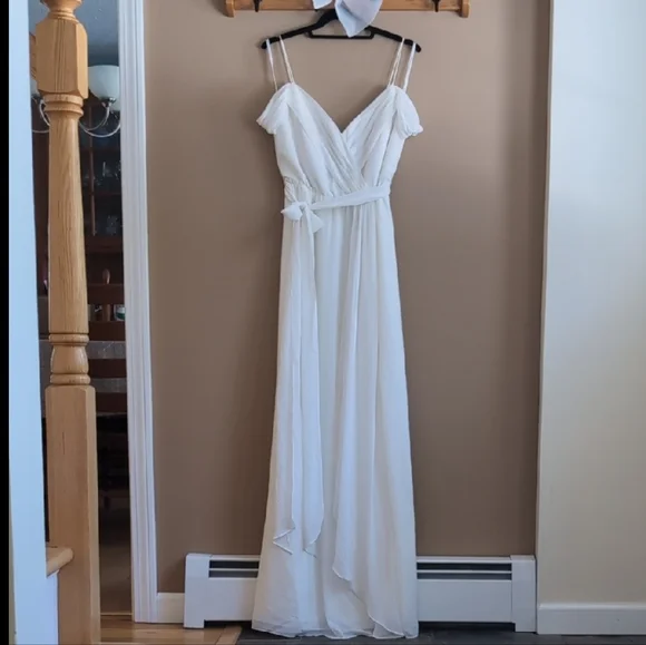 Watters & Watters - Linden Gown - Ivory - 4 - Picture 1 of 8